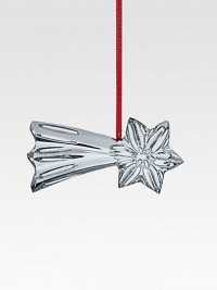 Handcrafted from brilliant lead crystal, this sculptural shooting star will lend festive sparkle to any tree.3.5W X 1.75HLead crystalHandmade in France Handcrafted from brilliant lead crystal, this sculptural shooting star will lend festive sparkle to any tree.3.5W X 1.75HLead crystalHandmade in France