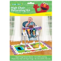 Amscan 207754 Sesame Street 1st - High Chair Decorating Kit Amscan 207754 Sesame Street 1st - High Chair Decorating Kit