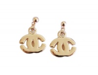 Designer Inspired Rose Gold Mini Logo(Size:1/2*3/8) Stud Earrings- Top01 Designer Inspired Rose Gold Mini Logo(Size:1/2*3/8) Stud Earrings- Top01