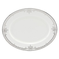 Marchesa by Lenox Empire Pearl 13 Oval Platter