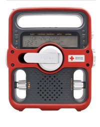 Etón American Red Cross ARCFR600R Solarlink Digital AM/FM/SW/NOAA S.A.M.E. Weather Radio with Flashlight, Siren, Solar and CellPhone Charger (Red) Etón American Red Cross ARCFR600R Solarlink Digital AM/FM/SW/NOAA S.A.M.E. Weather Radio with Flashlight, Siren, Solar and CellPhone Charger (Red)