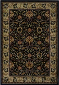 Couristan 6384/3363 Everest Herati Palm/Midnight 2-Feet 7-Inch by 7-Feet 10-Inch Runner Rug Couristan 6384/3363 Everest Herati Palm/Midnight 2-Feet 7-Inch by 7-Feet 10-Inch Runner Rug