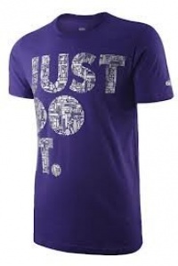 Nike Men's Just Do It 6.0 Skateboarding T-Shirt Purple