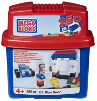Mega Bloks Microbloks Tub (250) Mega Bloks Microbloks Tub (250)
