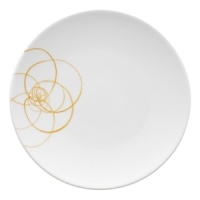 Add a contemporary flair to any table with pieces from Villeroy & Boch Bloom Sun dinnerware collection. Interesting organic shapes designed to compliment the Flow collection. Bloom Sun features a stylized floral motif set against a white background.