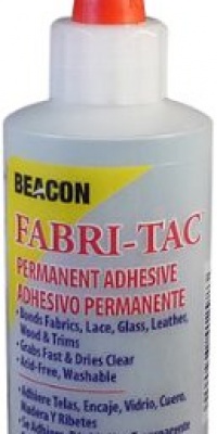 Beacon Fabri-Tac Permanent Adhesive, 4-Ounce