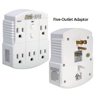 Tower Manufacturing 30339015 15 amp GFCI 5-Outlet Adapter Tower Manufacturing 30339015 15 amp GFCI 5-Outlet Adapter