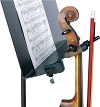 String Swing CC08 Violin Hanger with Bow Peg Attachment for Music Stand String Swing CC08 Violin Hanger with Bow Peg Attachment for Music Stand
