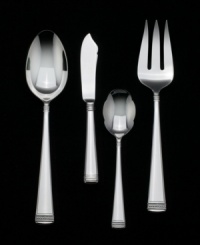 Charming and chic, for everyday dining. Wedgwood Notting Hill flatware boasts a delicately floral square tip in versatile stainless steel. Charming and chic, for everyday dining. Wedgwood Notting Hill flatware boasts a delicately floral square tip in versatile stainless steel.