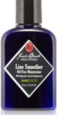 Jack Black Line Smoother Oil-Free Moisturizer 8% Glycolic Acid Treatment, 3.3 fl. oz.