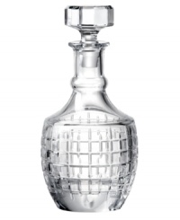 With a classic linear cut in striking crystal, the handcrafted Cocktail Party decanter creates a stir with sophisticated Lauren Ralph Lauren style. With a classic linear cut in striking crystal, the handcrafted Cocktail Party decanter creates a stir with sophisticated Lauren Ralph Lauren style.