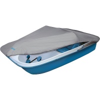 Classic Accessories Silver-Tech Polyester Pedal Boat Cover (Silver, Fits 3 or 5 Person Boat) Classic Accessories Silver-Tech Polyester Pedal Boat Cover (Silver, Fits 3 or 5 Person Boat)