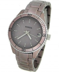 Fossil Women's ES2903 Stainless Steel Analog Purple Dial Watch Fossil Women's ES2903 Stainless Steel Analog Purple Dial Watch