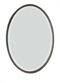Uttermost 01101 22-Inch by 32-Inch Sherise Bronze Oval Mirror Uttermost 01101 22-Inch by 32-Inch Sherise Bronze Oval Mirror