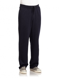 THE LOOKKnit designRibbed, elastic waistDrawstring closureSide seam pocketsTHE FITRise, about 12Inseam, about 30THE MATERIALCotton/spandexCARE & ORIGINMachine washImportedModel shown is 5'10 (177cm) wearing US size Small.This item was originally available for purchase at Saks Fifth Avenue OFF 5TH stores. THE LOOKKnit designRibbed, elastic waistDrawstring closureSide seam pocketsTHE FITRise, about 12Inseam, about 30THE MATERIALCotton/spandexCARE & ORIGINMachine washImportedModel shown is 5'10 (177cm) wearing US size Small.This item was originally available for purchase at Saks Fifth Avenue OFF 5TH stores.