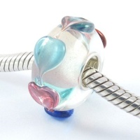 Murano Glass Bead Charm Fits Pandora Bracelet Murano Glass Bead Charm Fits Pandora Bracelet