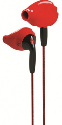 Yurbuds Ironman Inspire Duro Performance Fit Sport Earphones with Cloth Cords, Red/Black - 10100 Yurbuds Ironman Inspire Duro Performance Fit Sport Earphones with Cloth Cords, Red/Black - 10100
