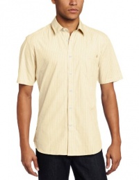 Volcom Men's Why Factor Stripe Short Sleeve