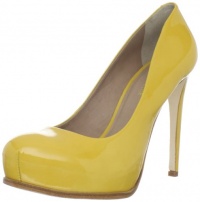 Pour La Victoire Women's Irina Platform Pump,Yellow Patent,11 M US Pour La Victoire Women's Irina Platform Pump,Yellow Patent,11 M US