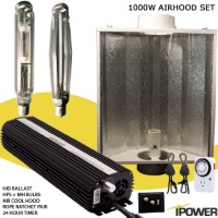 iPower Grow Light - Premium Black Coated Premium 1000 Watt HPS + MH Digital Grow Light W/ 6 Air Cooled Hood Plant Growing Light Lamp iPower Grow Light - Premium Black Coated Premium 1000 Watt HPS + MH Digital Grow Light W/ 6 Air Cooled Hood Plant Growing Light Lamp