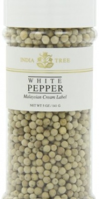 India Tree White Pepper, 5 oz