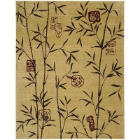 Nourison Chambord Cm07 7'6 x 9'6 Gold Area Rug Nourison Chambord Cm07 7'6 x 9'6 Gold Area Rug