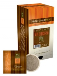 Wolfgang Puck Coffee Espresso Pods, 18-Count Pods (Pack of 3) Wolfgang Puck Coffee Espresso Pods, 18-Count Pods (Pack of 3)