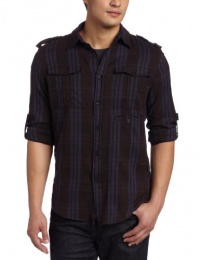 Joe's Jeans Men's Relaxed Military Shirt Joe's Jeans Men's Relaxed Military Shirt