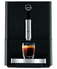 Small design, big impact. Completely change the way you drink coffee with this 1-cup machine, which features an ultra-compact construction that can be programmed to 3 user-defined sizes, each with 2 aroma levels. First, the innovative aroma cover ensures the beans stay fresh, then the built-in grinder preps the beans and, lastly, the micro brewing system adjusts to ideal conditions to extract brilliant flavor. 2-year warranty. Model 13626. Small design, big impact. Completely change the way you drink coffee with this 1-cup machine, which features an ultra-compact construction that can be programmed to 3 user-defined sizes, each with 2 aroma levels. First, the innovative aroma cover ensures the beans stay fresh, then the built-in grinder preps the beans and, lastly, the micro brewing system adjusts to ideal conditions to extract brilliant flavor. 2-year warranty. Model 13626.