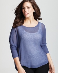 Eileen Fisher Plus Size Dolman Boxy Top Eileen Fisher Plus Size Dolman Boxy Top