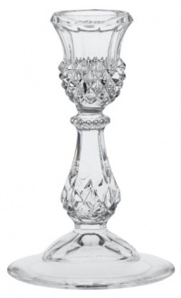 Cristal D'Arques Longchamp Candle Sticks, Set of 2 Cristal D'Arques Longchamp Candle Sticks, Set of 2