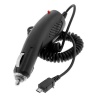 GTMax Black Micro-USB Car Charger for Virgin Mobile LG Optimus V VM670