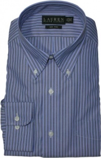 Lauren By Ralph Lauren Non Iron Thin Striped Dress Shirt Lauren By Ralph Lauren Non Iron Thin Striped Dress Shirt