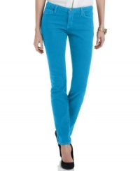 Skinny denim in a colored wash has become an essential for a stylish wardrobe! Add this petite pair of MICHAEL Michael Kors jeans to your weekly rotation and wear with your favorite flats, heels or boots! Skinny denim in a colored wash has become an essential for a stylish wardrobe! Add this petite pair of MICHAEL Michael Kors jeans to your weekly rotation and wear with your favorite flats, heels or boots!