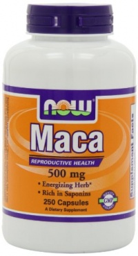 NOW Foods Maca 500mg, 250 Capsules