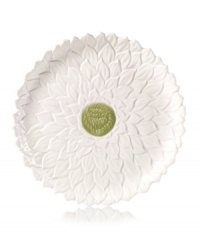 Romance blossoms at tables of Silk Floral dinnerware. Modern, fuss-free porcelain from Mikasa bears artsy garden blooms in teal and cream for a look of serene grace and femininity. Romance blossoms at tables of Silk Floral dinnerware. Modern, fuss-free porcelain from Mikasa bears artsy garden blooms in teal and cream for a look of serene grace and femininity.