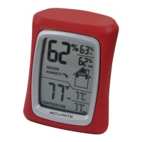 AcuRite 00327 Home Comfort Monitor, Red AcuRite 00327 Home Comfort Monitor, Red