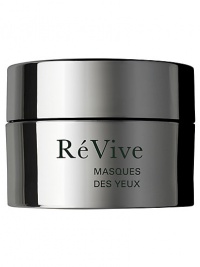 The Ultimate Eye Opener. RéVive's hypoallergenic eye masque for all skin types, formulated with Probiotics, nature's method of providing natural and necessary growth factors that stimulate cell renewal, reverse signs of aging and increase cellular respiration and metabolism that become sluggish with age. APPLICATION: Apply liberally on freshly cleansed skin. Apply to lower and corner eye perimeter only. Recommended for evening use. The Ultimate Eye Opener. RéVive's hypoallergenic eye masque for all skin types, formulated with Probiotics, nature's method of providing natural and necessary growth factors that stimulate cell renewal, reverse signs of aging and increase cellular respiration and metabolism that become sluggish with age. APPLICATION: Apply liberally on freshly cleansed skin. Apply to lower and corner eye perimeter only. Recommended for evening use.