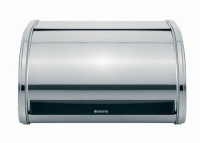 Brabantia 339585 Roll-Top Stainless-Steel Bread Box Brabantia 339585 Roll-Top Stainless-Steel Bread Box