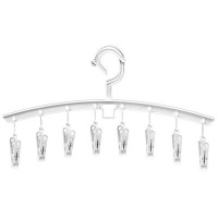 Whitmor 6027-533 Designer Plastic Clip and Drip Add-On Hangers, Set of 3 Whitmor 6027-533 Designer Plastic Clip and Drip Add-On Hangers, Set of 3
