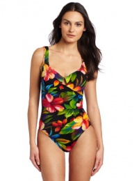 Miraclesuit Women's Rainbow Brights Escape One Piece Swimsuit