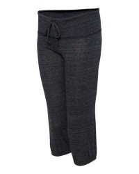Alternative Women's Eco-Heather Cropped Pant, Eco Black, Medium Alternative Women's Eco-Heather Cropped Pant, Eco Black, Medium