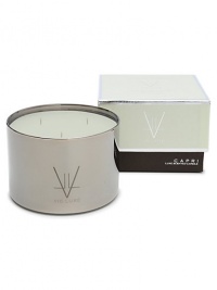 Inspired by fond memories of foreign lands in a blend of Italian bergamot, fresh lemon blossom, rich cypress and oceanic nuances. Derived from all-natural beeswax combined with unique botanical waxes and the rarest, most seductive fine fragrance oils from around the world. Presented in nickel-finished glass. Burn time, 150 hours. 19.5 oz. Inspired by fond memories of foreign lands in a blend of Italian bergamot, fresh lemon blossom, rich cypress and oceanic nuances. Derived from all-natural beeswax combined with unique botanical waxes and the rarest, most seductive fine fragrance oils from around the world. Presented in nickel-finished glass. Burn time, 150 hours. 19.5 oz.