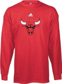 Chicago Bulls Kids (4-7) adidas Just The Logo Long Sleeve T-Shirt Chicago Bulls Kids (4-7) adidas Just The Logo Long Sleeve T-Shirt