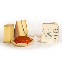 Indulge in all things French with The Affinage Fine Cheese French gift set. Delectable Normandy Camembert Le Rustique, artisan blue-veined St. Agur from the Auvergne region, Morbier from the Jura Mountains with its signature layer of ash, Chèvre with Espelette Pepper and 12-month aged Comté are sure to please your guests. Vive la France! Indulge in all things French with The Affinage Fine Cheese French gift set. Delectable Normandy Camembert Le Rustique, artisan blue-veined St. Agur from the Auvergne region, Morbier from the Jura Mountains with its signature layer of ash, Chèvre with Espelette Pepper and 12-month aged Comté are sure to please your guests. Vive la France!