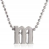 Alex Woo Little Letters Sterling Silver Letter Pendant Necklace, 16 Alex Woo Little Letters Sterling Silver Letter Pendant Necklace, 16