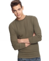 Great looking traditional thermal by Alternative Apparel looks great solo or wear it as a layer for added warmth. Great looking traditional thermal by Alternative Apparel looks great solo or wear it as a layer for added warmth.