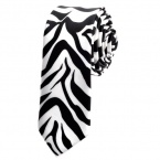 TopTie Unisex Zebra Animal Print Skinny 2 Inch Necktie Tie, Discount NeckTies