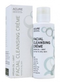 ACURE Facial Cleansing Creme - 4 oz - Argan Oil + Mint