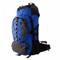 60+10l Internal Frame Camping Hiking Backpack Blue 60+10l Internal Frame Camping Hiking Backpack Blue